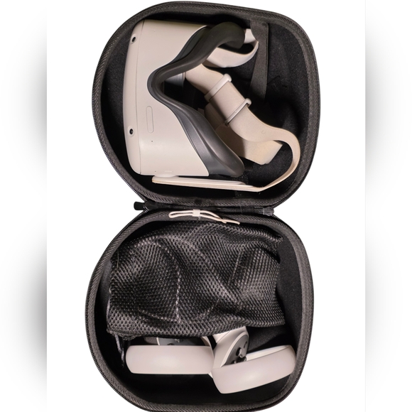 Oculus White VR Headset Full Kit 128GB Tested Functional - Picture 8 of 12